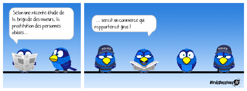 Bd uniquement tolérée sur birdsdessinés.