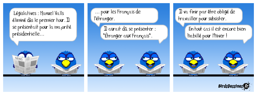 Il est sorti par la porte et revenu par la fenêtre.. La prochaine fois ce sera par les chiottes ?