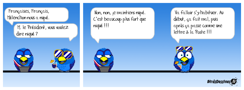 Avec de la vaseline !