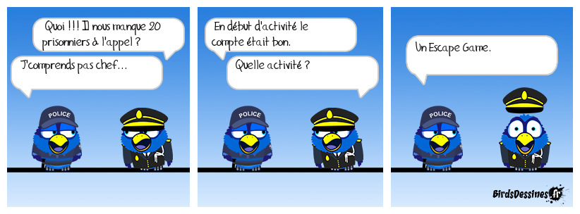 par ici la sortie ...