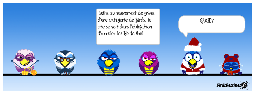 Les Birds et la SNCF, même combat !