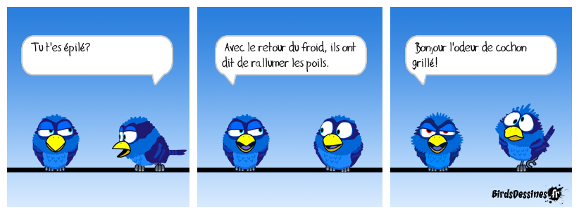 le froid!