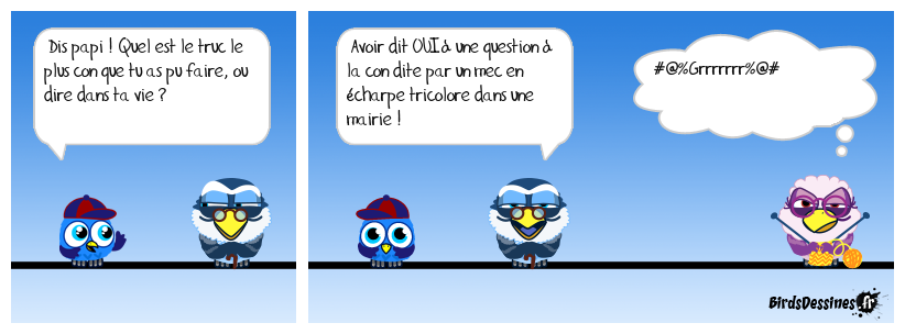 🤣  Bonne question, merci de l'avoir posée 🤵👰