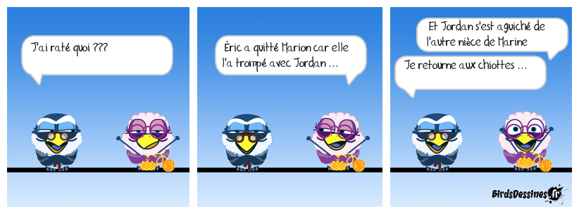 Suite et fin au prochain épisode ... ...