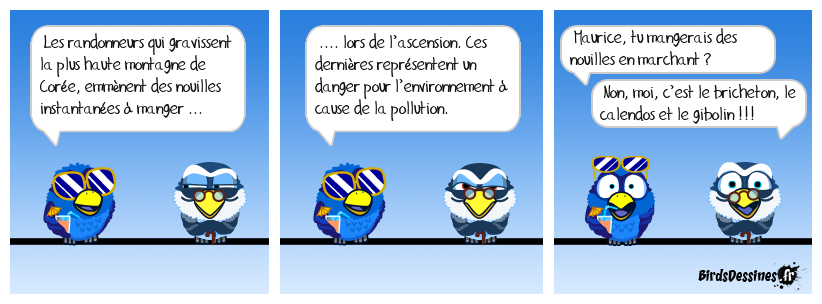 Couper les nouilles au sécateur !