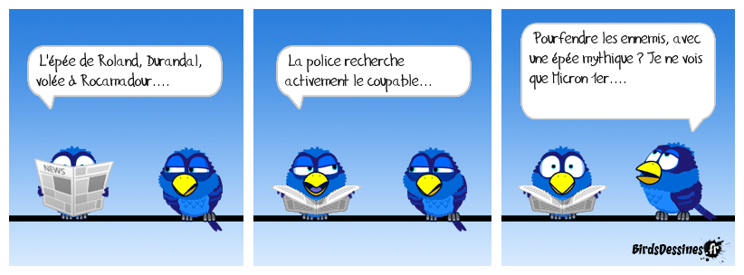 Maintenant, il cherche une armure....