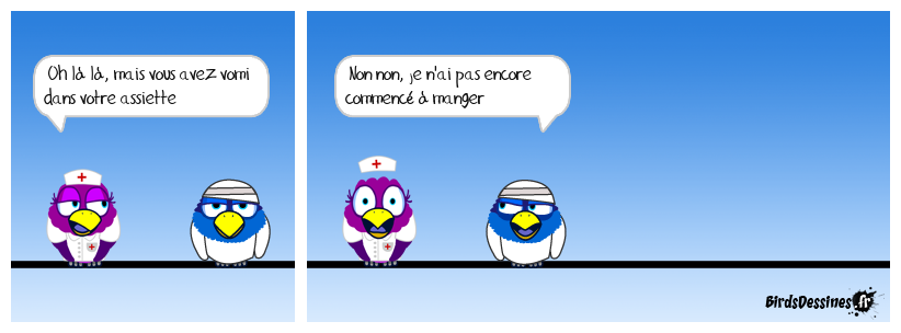 Manger à l'hôpital