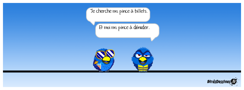 Pince sans rire