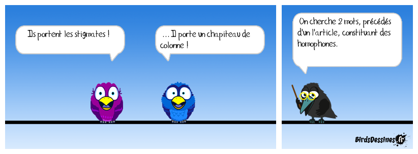 Verbidouillage n° 513 (homophonie)