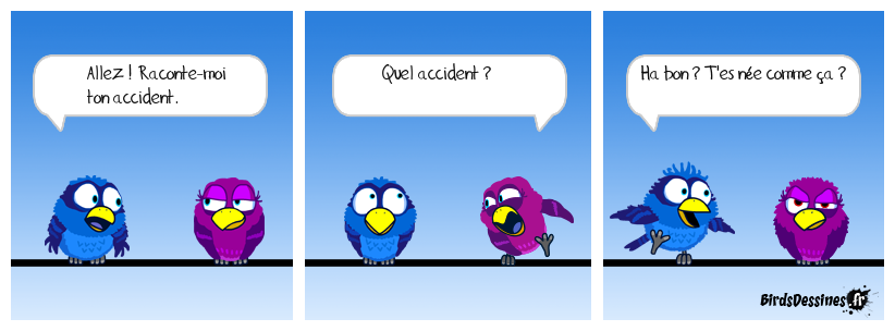 L'affreux accident