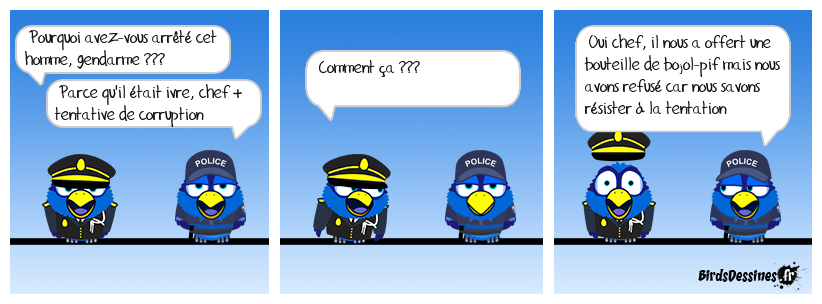 Comme quoi il y a AUSSI de bons policiers