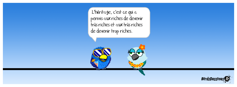 Taxer les riches ...