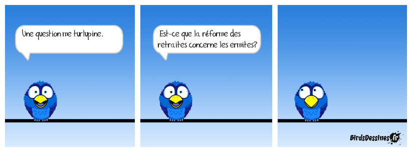 Il y a retraite et retraite