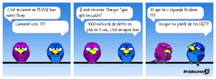 Chaque fois qu'il l'ouvre c'est pour dire une connerie