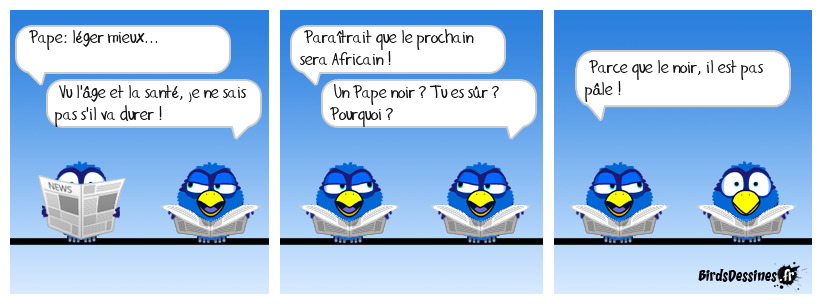 Et il sera élu avec une fumée blanche !