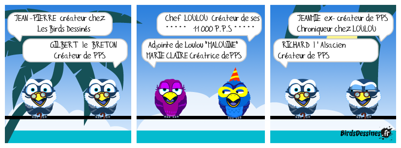 LOULOU Fête  ses  11 000  PPS  sur  son  Blog !   avec ses AMIS