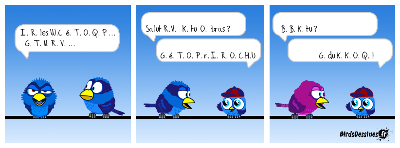 B.D. à  prononciation phonétique .