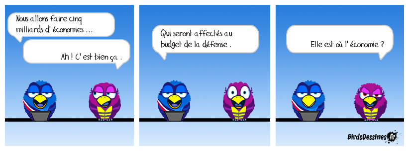 les économies à la française ...