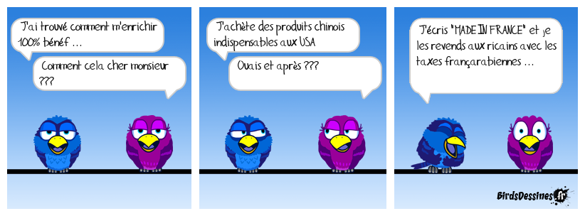 Comment s'enrichir à peu de frais ...