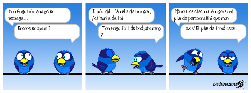 Les frigos  d'aujourd'hui