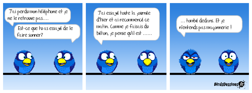 Ma connerie, ou maçonnerie.......