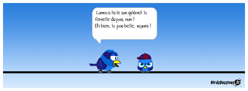 Pou(x) son pas l'bouchon trop loin